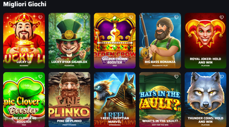 I migliori giochi disponibili su BDMBet Casino