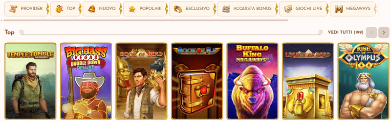 Giochi di slot più popolari su BetHall Casinò