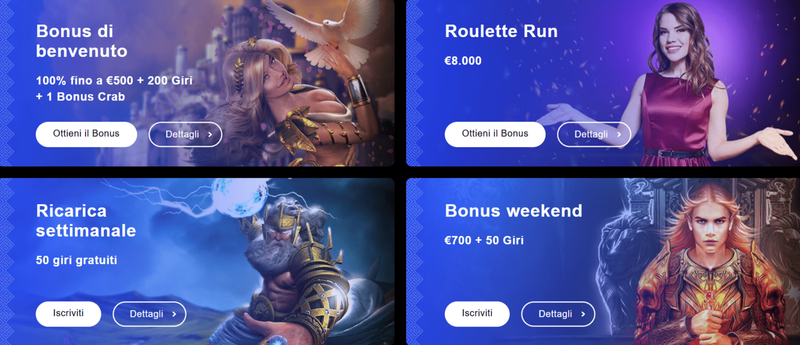 Promozioni e offerte bonus disponibili su Librabet Casinò